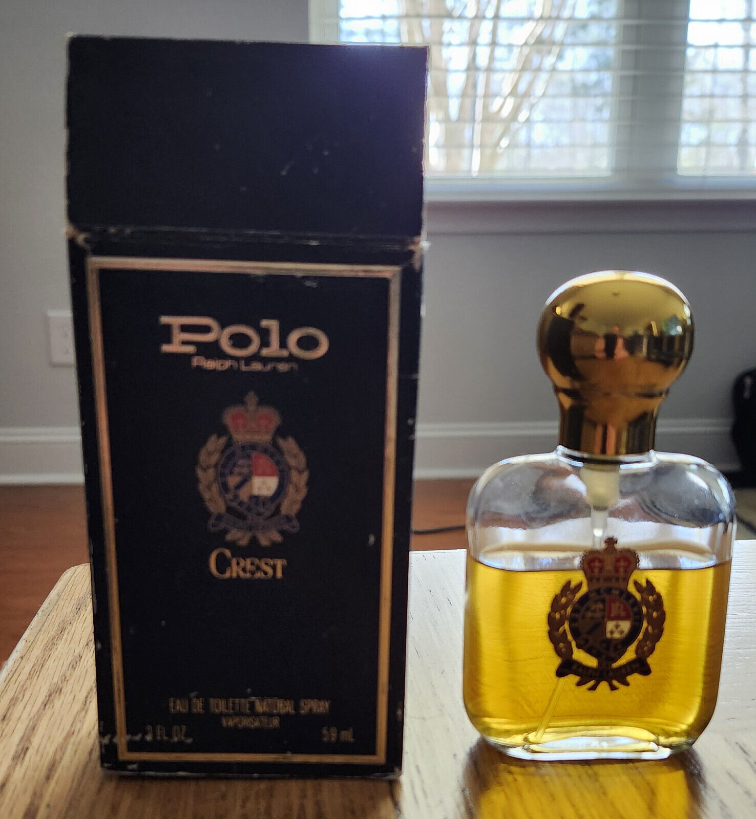 Polo (Ralph Lauren) Crest men\'s cologne - USED (65% full)