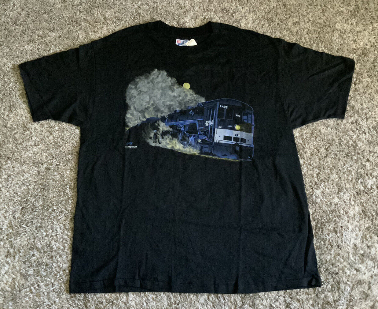 VINTAGE Southern Pacific Lines Railroad 4294 Train Shirt Men’s Hanes Beefy XL