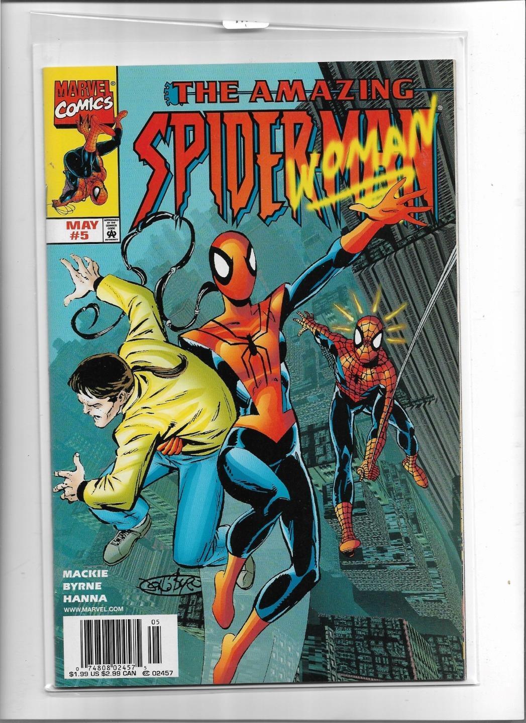 THE AMAZING SPIDER-MAN #5 1999 VERY FINE-NEAR MINT 9.0 4117 SPIDER-WOMAN