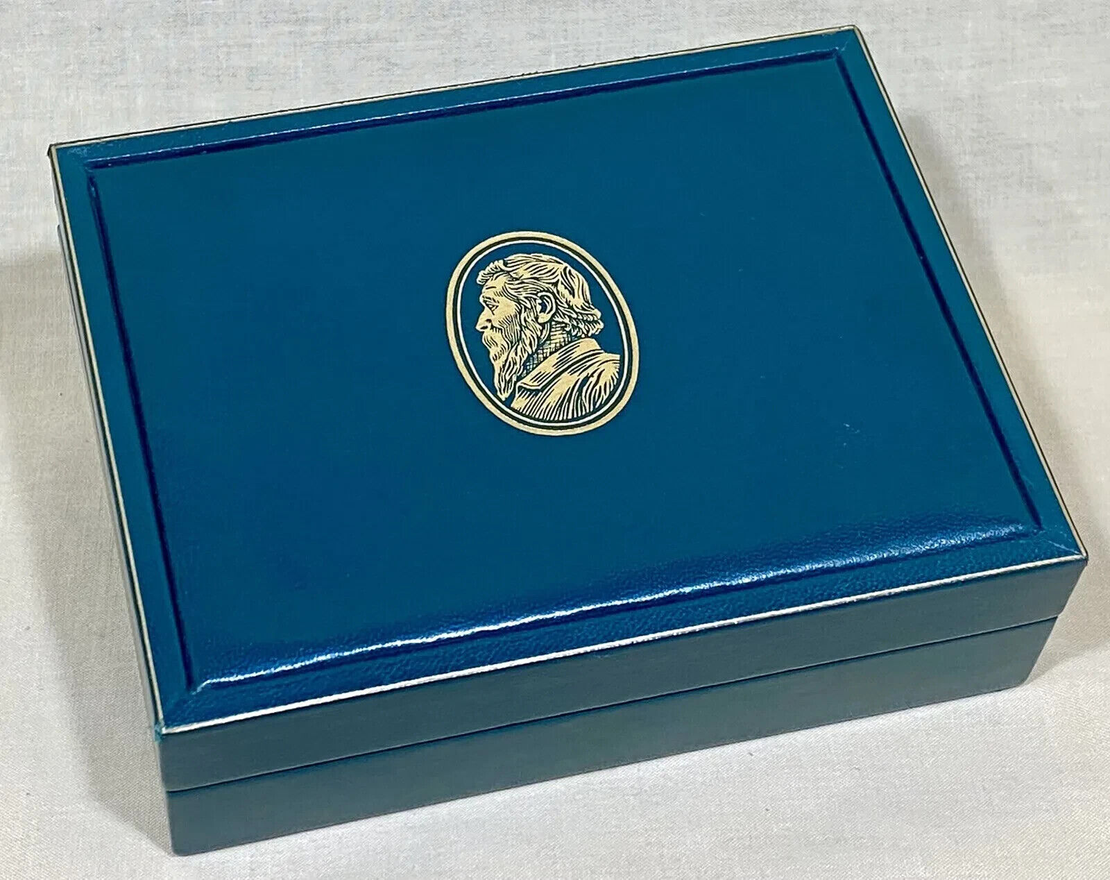 ROLEX CELLINI 1960's 70's Watch Box King Midas WHITE YELLOW GOLD 9630 3580 OEM