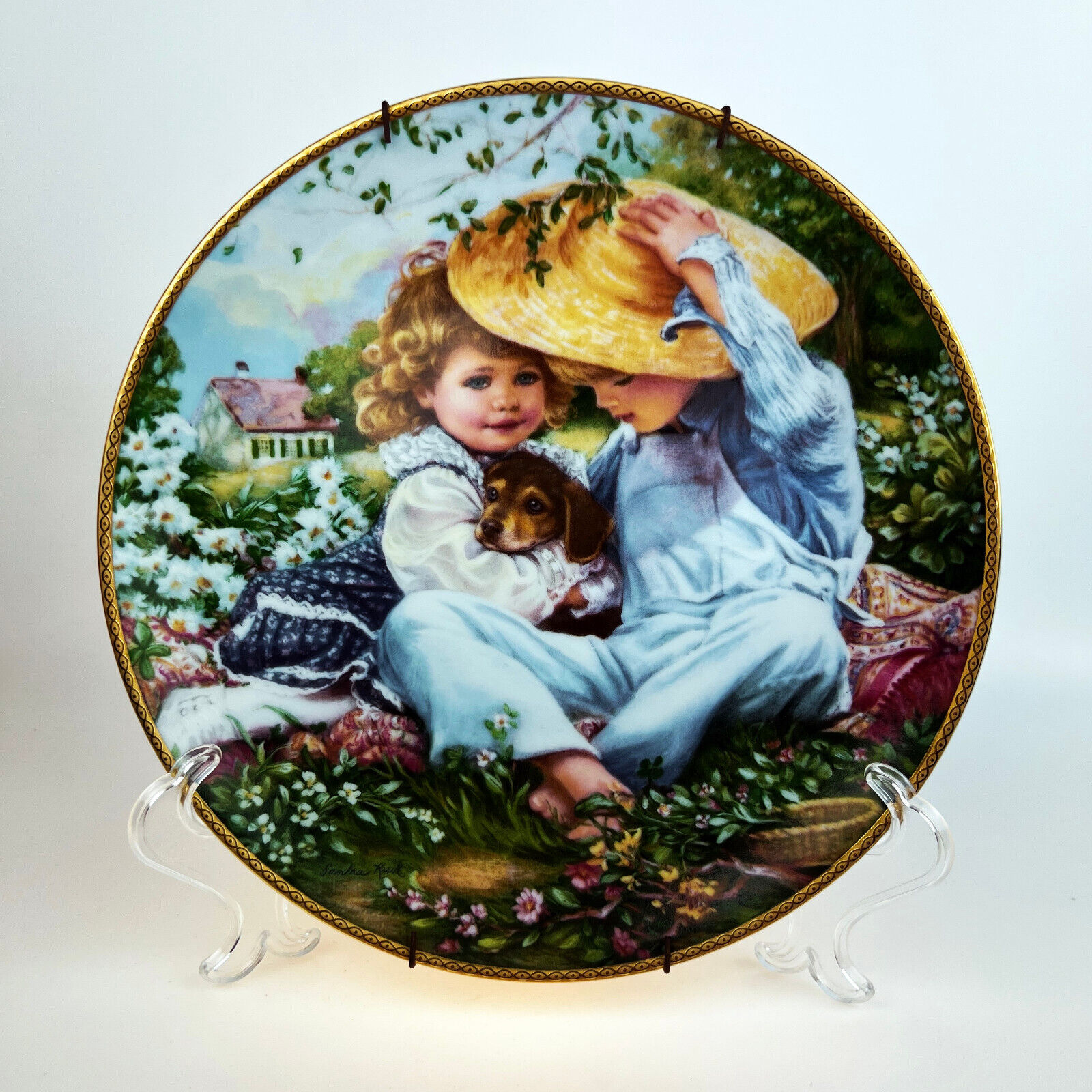 A Time to Love |  RECO International Corp | Porcelain Limited Edition plate