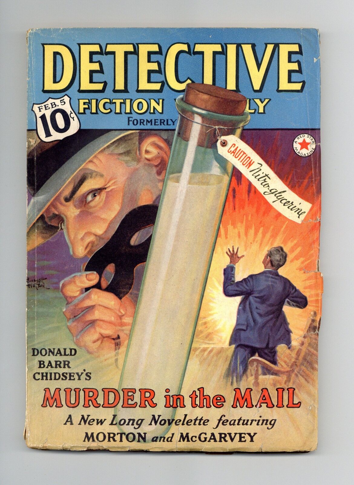 Detective Fiction Weekly Pulp Feb 5 1938 Vol. 117 #2 VG- 3.5
