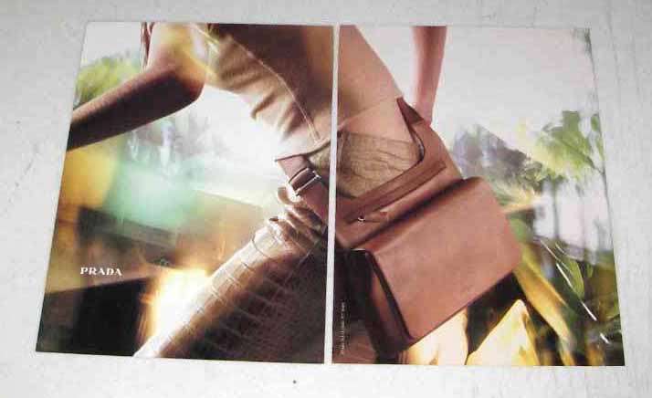 1999 Prada Fashion Handbag Ad