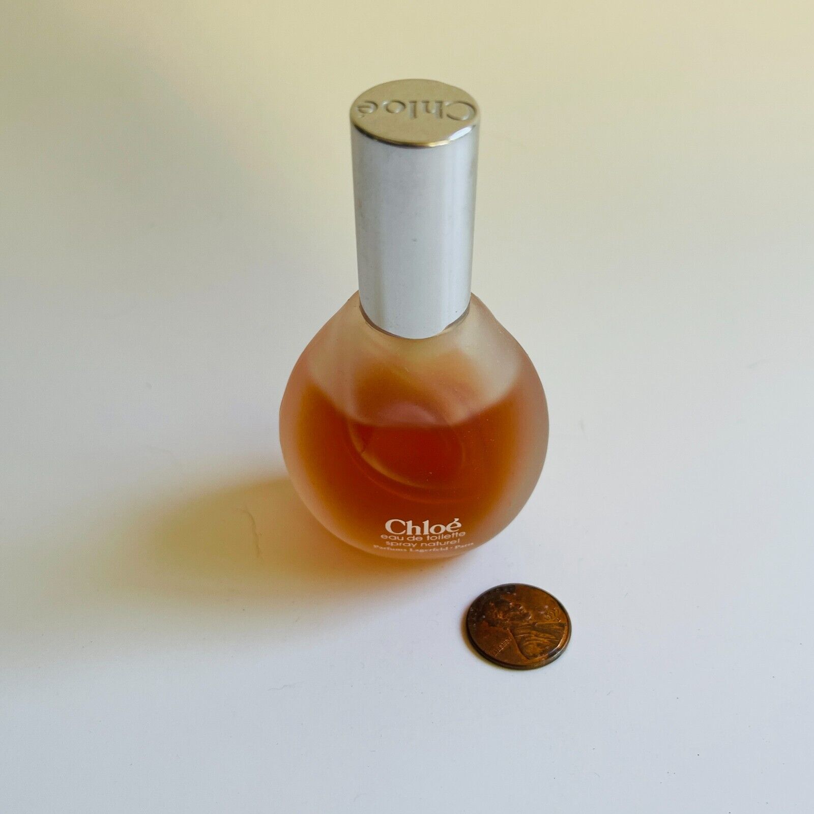 Vintage Chloe Eau De Toilette Collectible 1.7 Fl Perfume Bottle