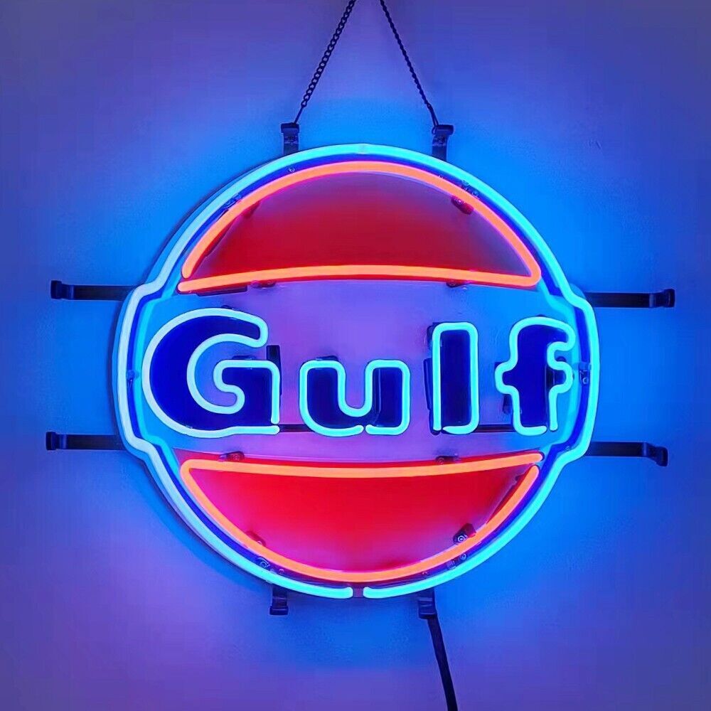 Gulf Gasoline Gas Oil Fuel 20\