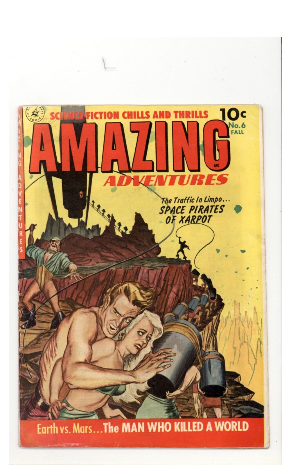 Amazing Adventures #6 VG Ziff Davis 1952