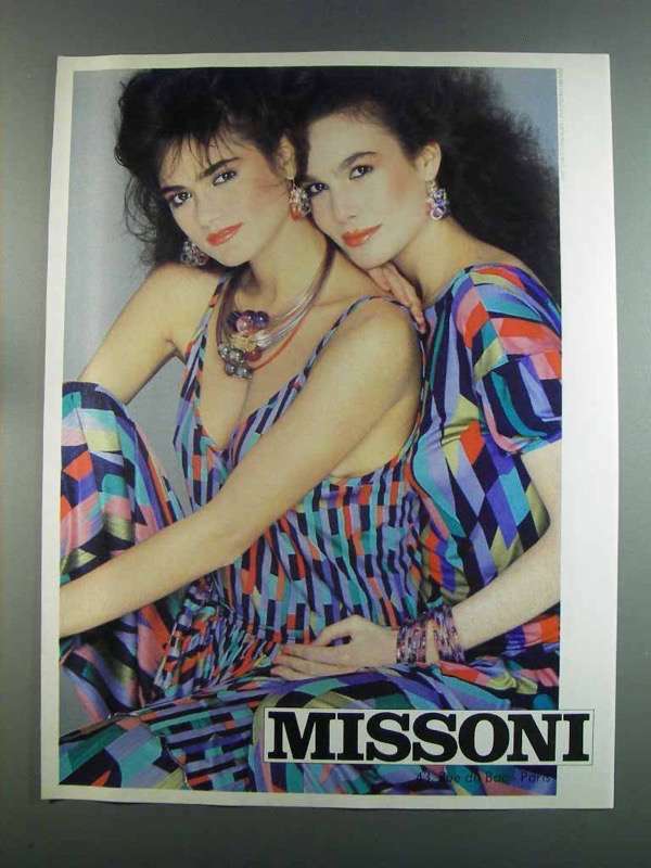 1982 Missoni Fashion Ad