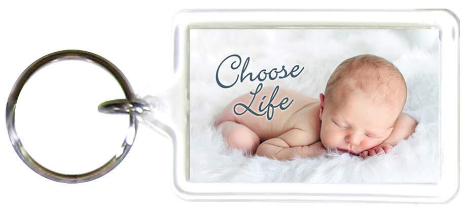 Choose Life Pro-Life Key chain