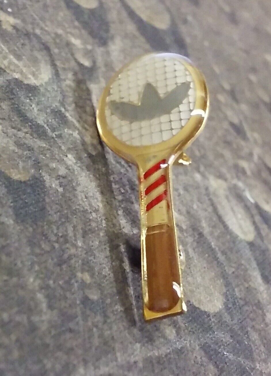 Adidas Tennis Sportswear vintage pin badge