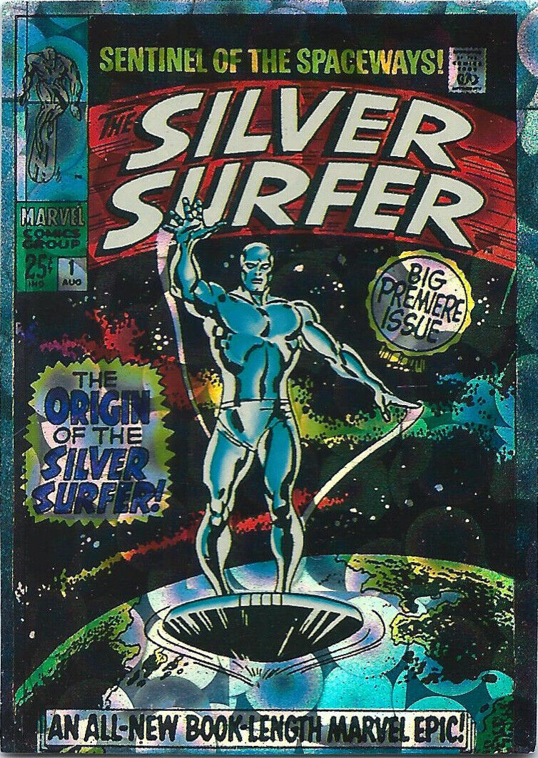 1992 Comic Images All Prism Silver Surfer You Pick the Base Card Finish Your Set