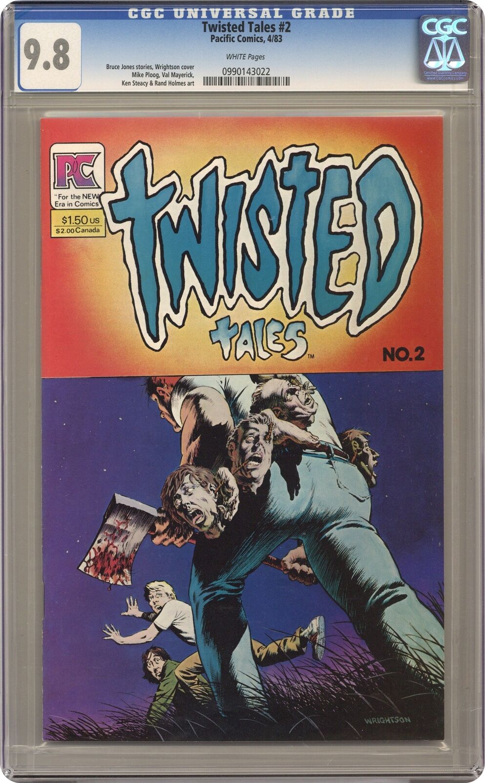 Twisted Tales #2 CGC 9.8 1983 0990143022