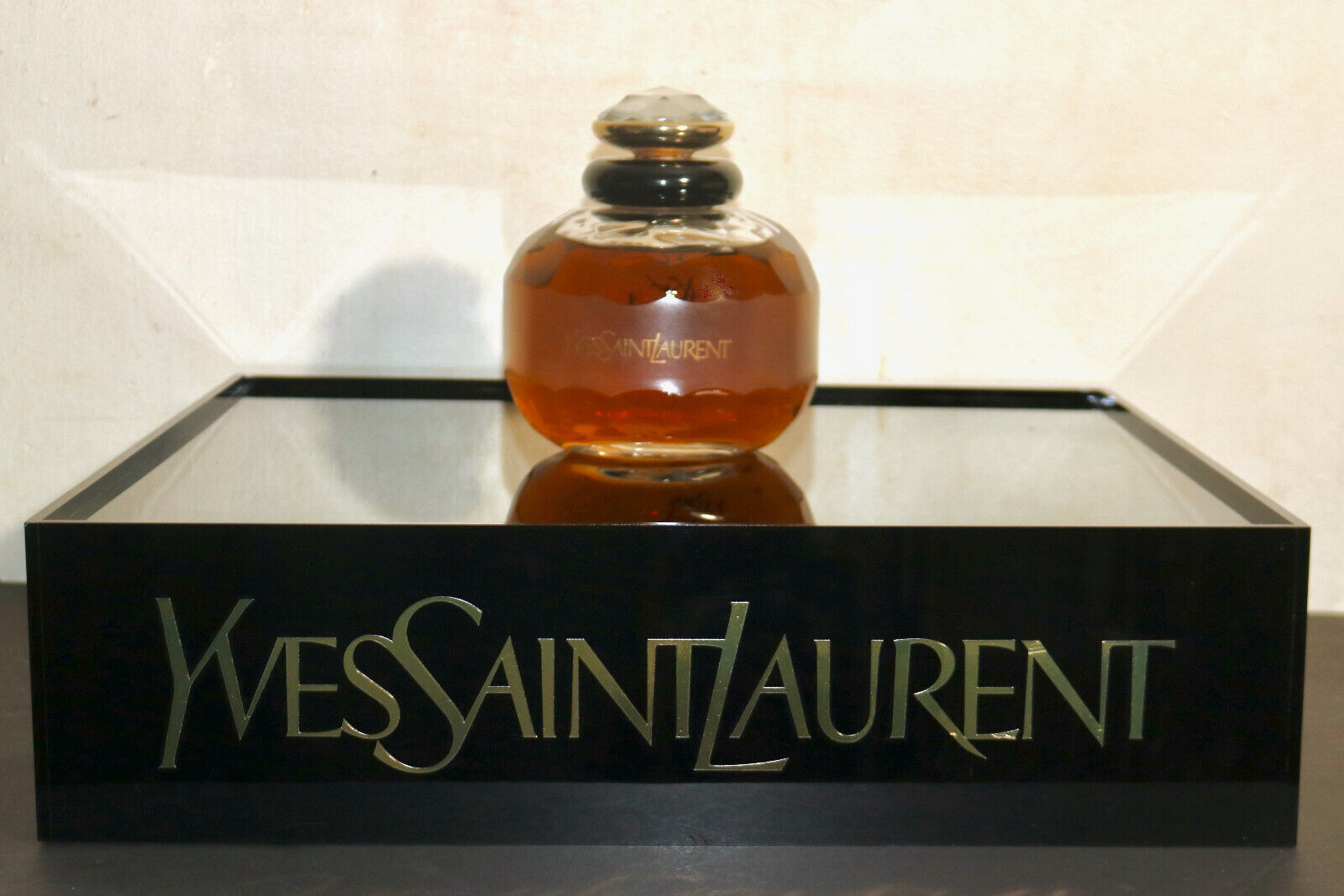 Giant YSL PARIS YVES SAINT LAURENT Factice Dummy Perfume Bottle display box 