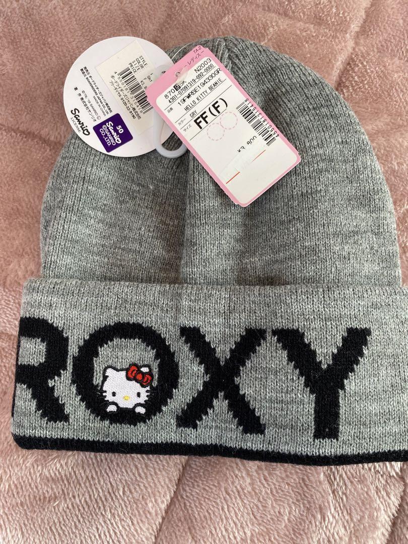 Hello Kitty Knitted Hat Roxy x Kitty Collaboration