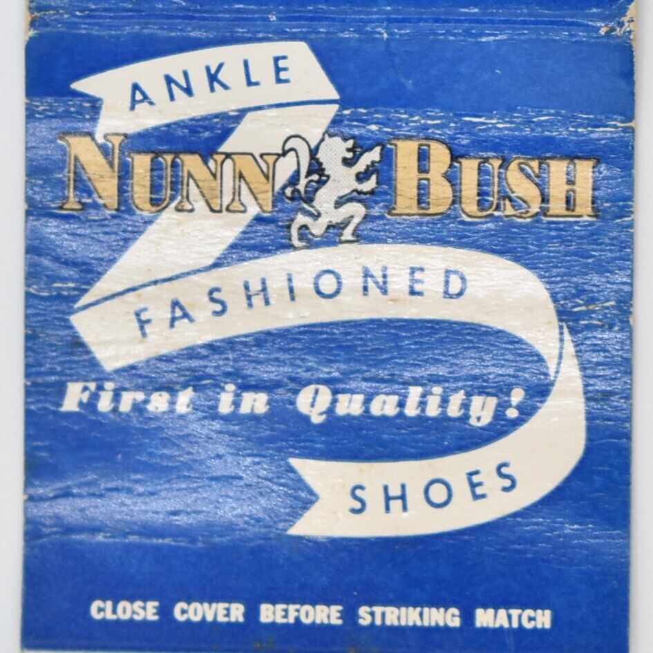 1950s Rocky Mount Shoe Clothing Co North Carolina Nunn Bush Milwaukee Wisconsin
