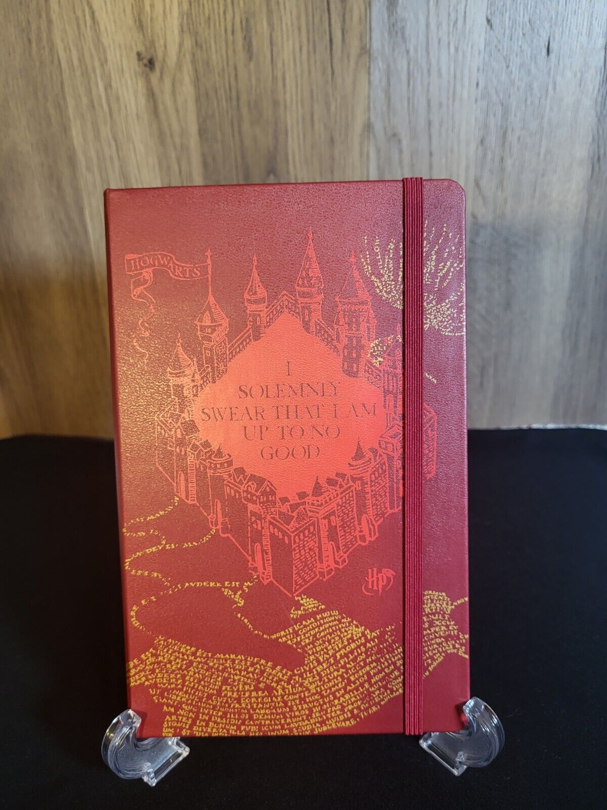 Moleskine Limited Edition Harry Potter HOGWARTS Map Large Ruled Red Notebook 