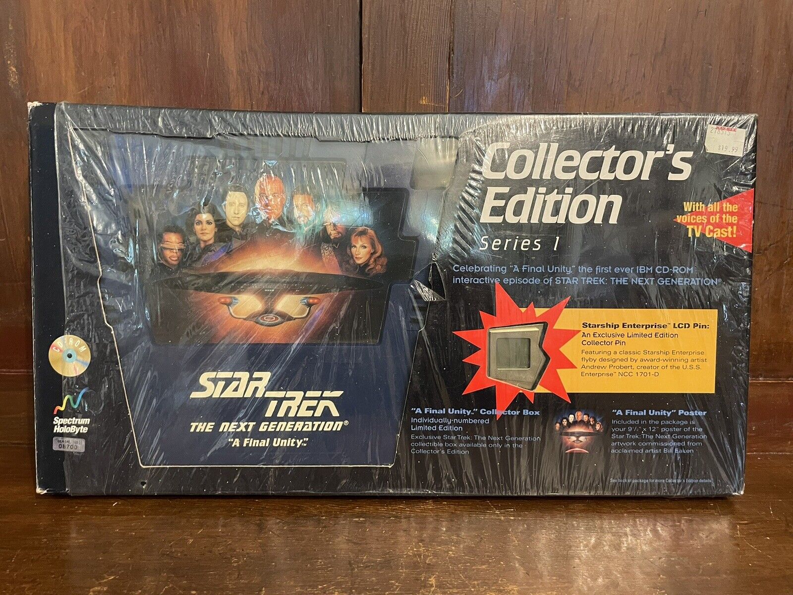 NEW Star Trek: The Next Generation A Final Unity Collector\'s Edition-PC 1994