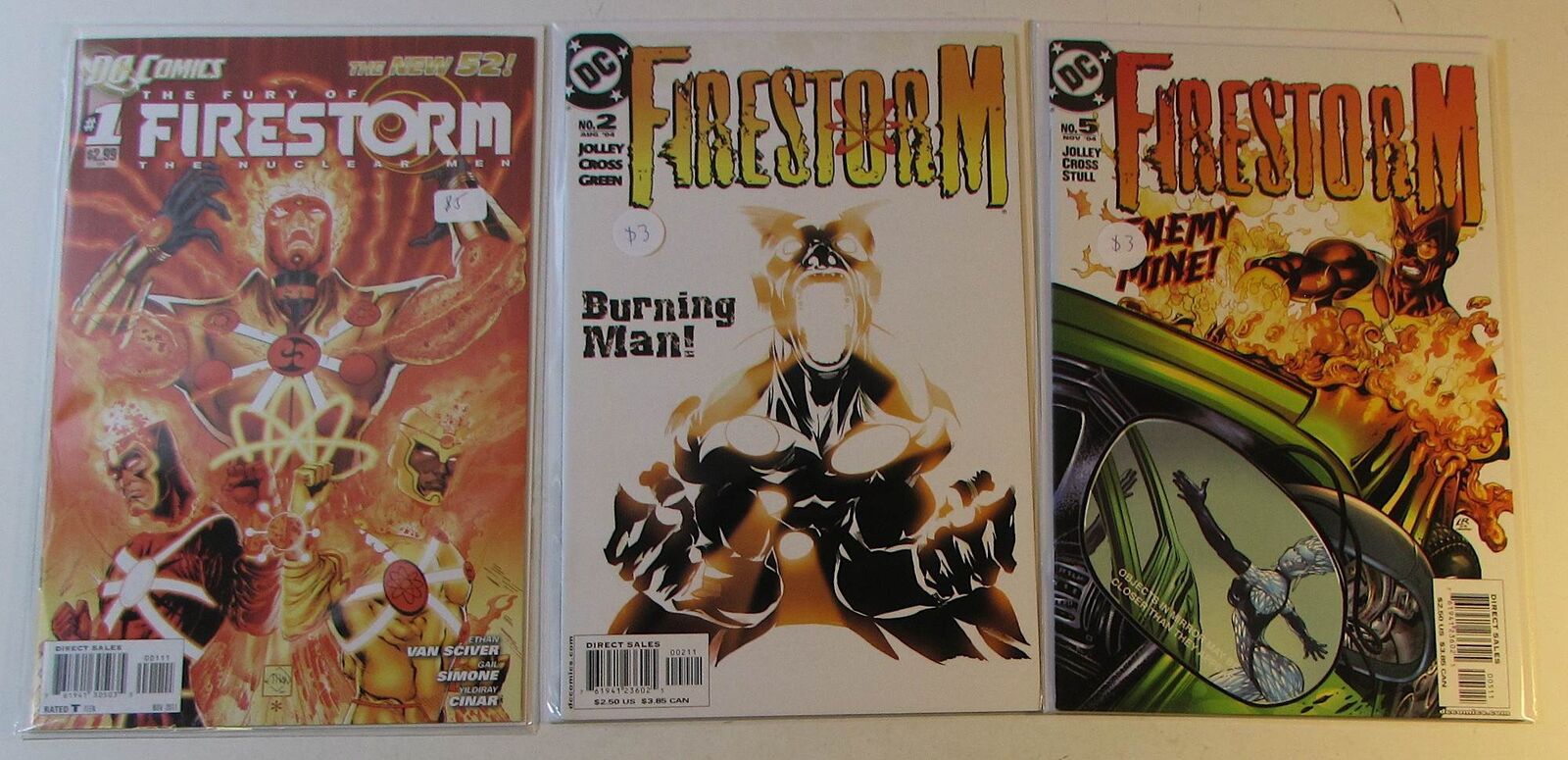 2004 Firestorm Lot of 3 #3rd 2,5, Fury 1 DC Comics NM 1st Print Comic Books