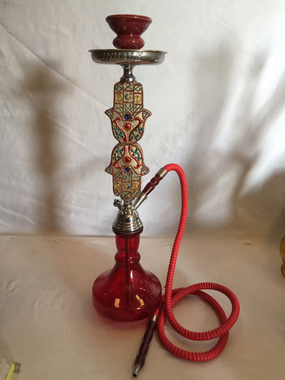 22\'\' double Palm Lucky Hookah in suitcase