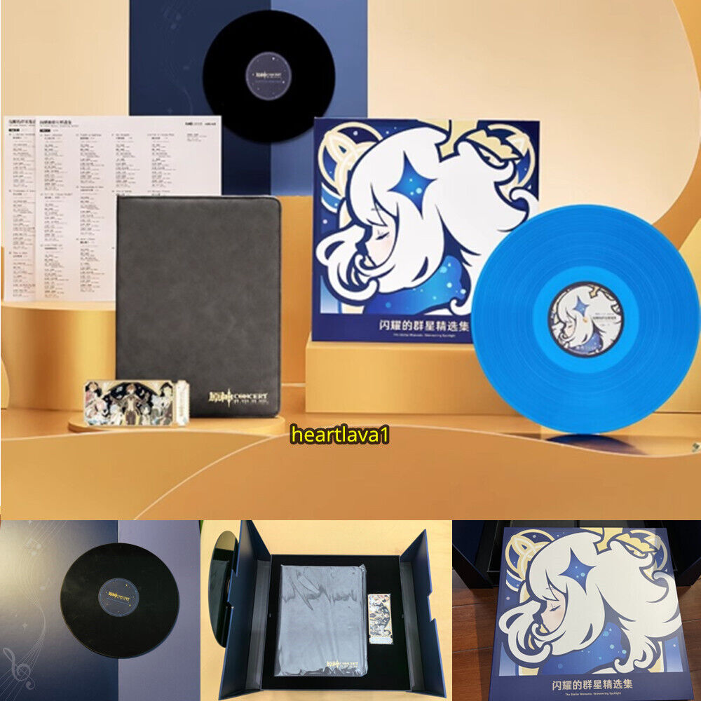 Official Genshin Impact Concert2023 Color Record Music Score Vinyl Badge Box Set