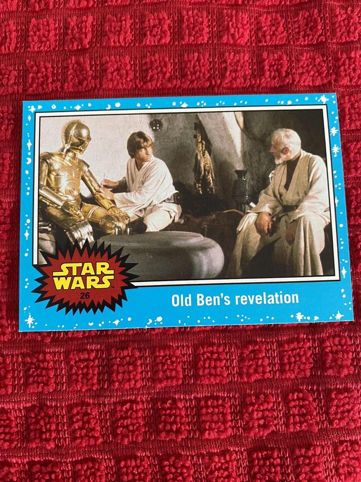 2015 Star Wars: Journey to The Force Awakens #26 Old Ben\'s revelation -Nice Card