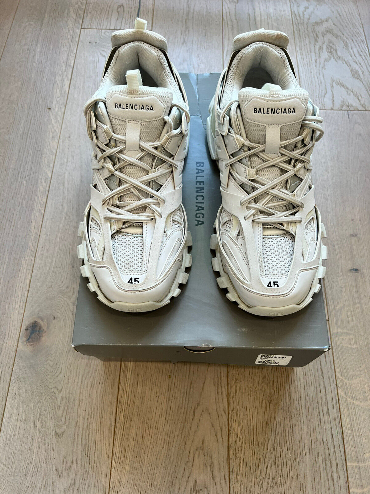 Balenciaga Track Sneakers “White” size 45eu/12us