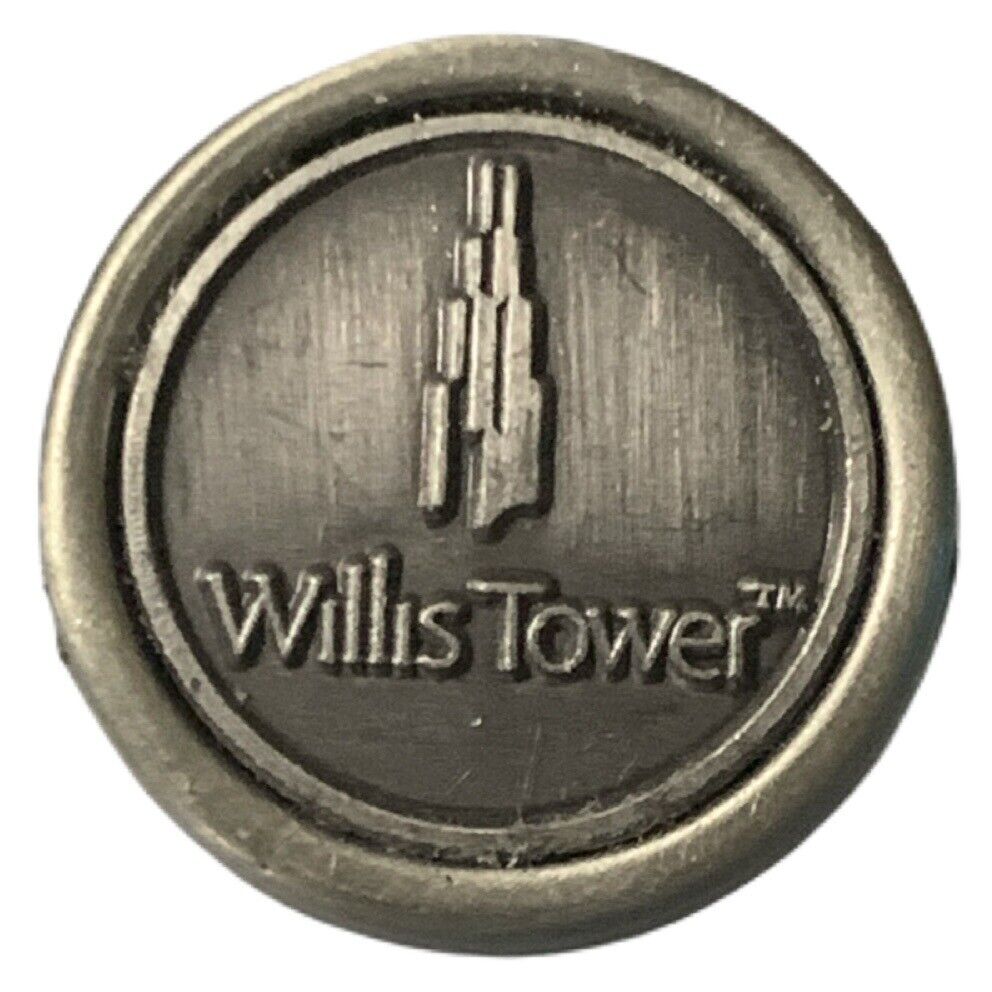 Willis Tower Chicago Travel Souvenir Pin