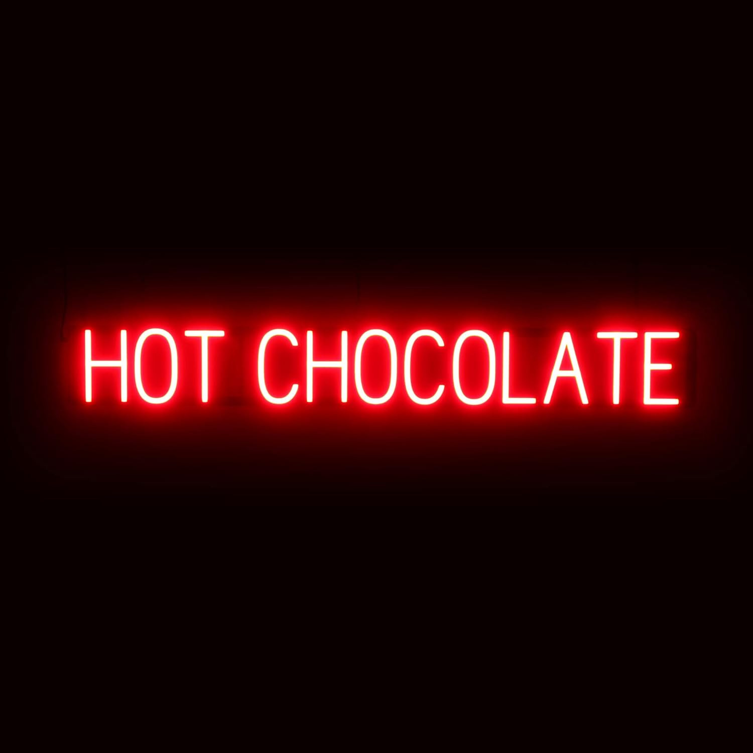 HOT CHOCOLATE Neon-Led Sign for Cafes. 48.8\