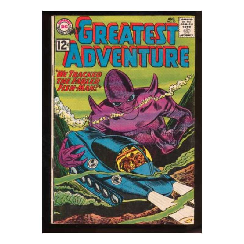 My Greatest Adventure (1955 series) #70 in Fine condition. DC comics [p]