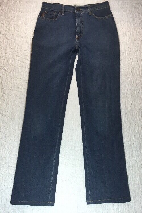 MOSCHINO JEANS SZ 27 Donna Cotton Stretch Straight Leg Made In Italy