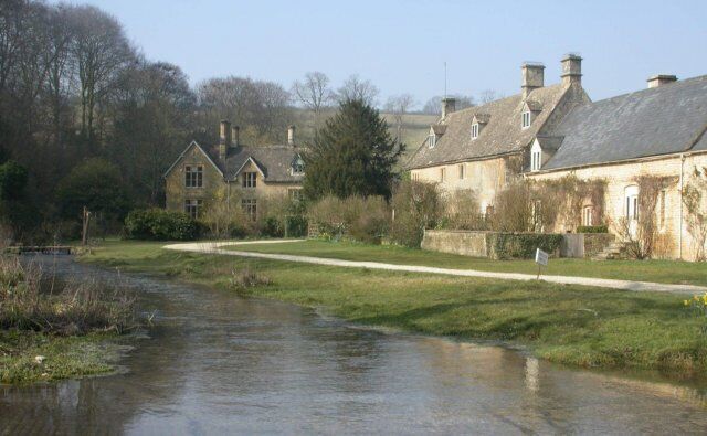 Photo 6x4 Upper Slaughter Ford near the church at SP155232 c2003