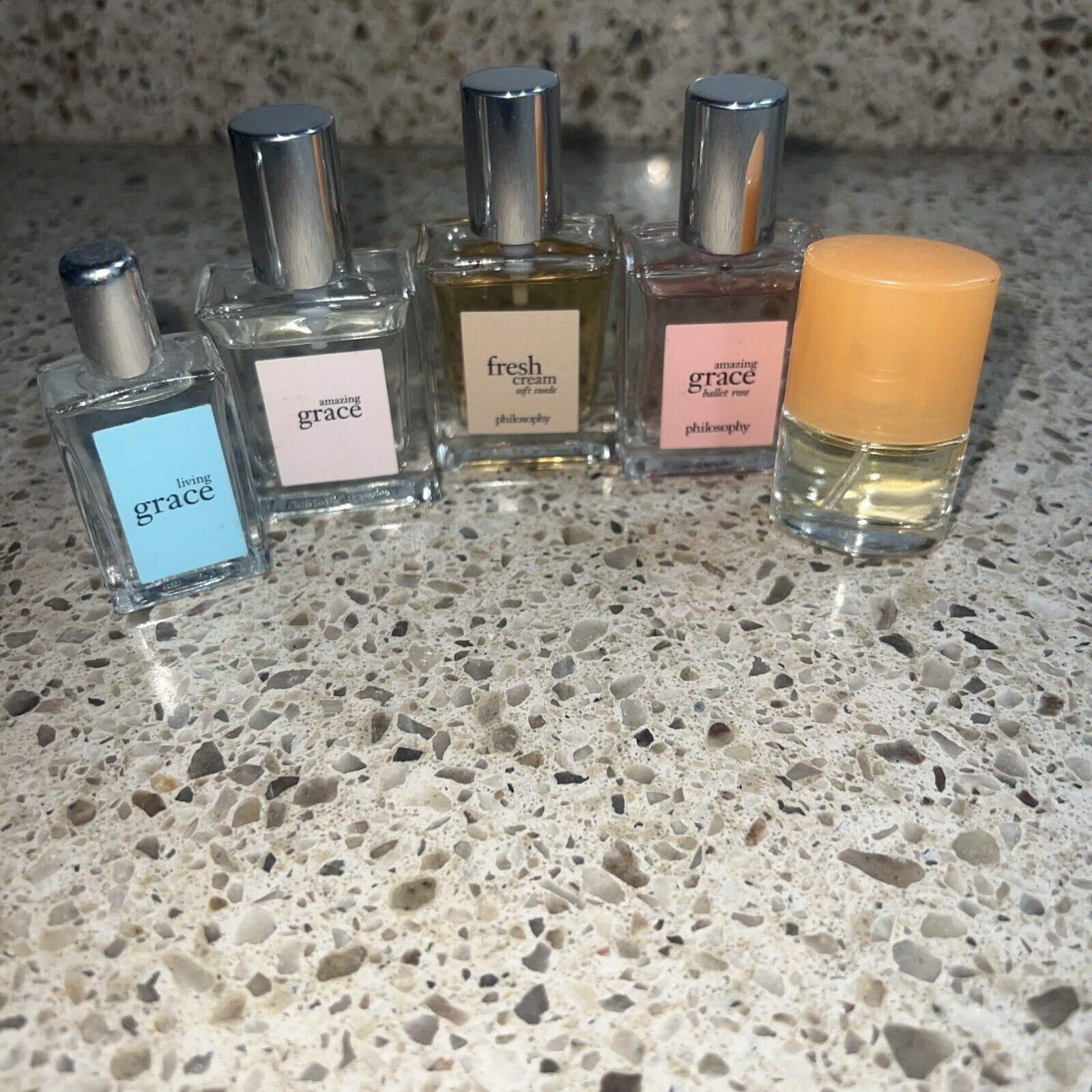Mixed Lot Of 5 Women’s Perfume Philosophy Clinique Small Size