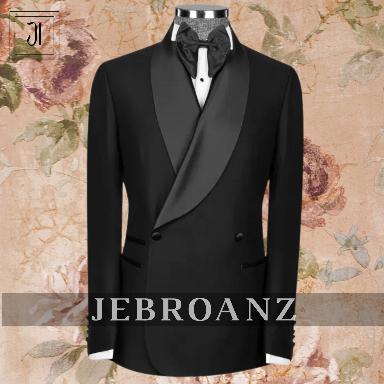 New Classy Double Breasted Black Tuxedo-Suit For men ,3 piece Suit,  Formal Suit