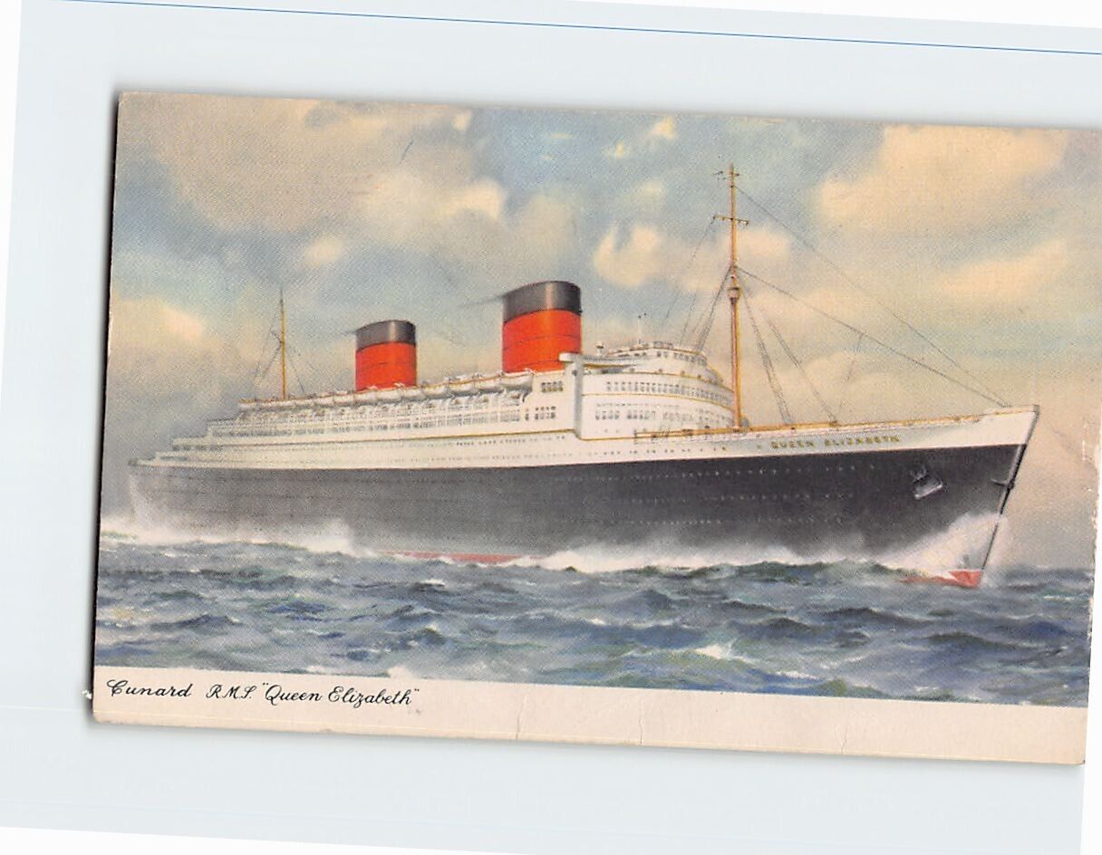 Postcard Cunard R.M.S. \
