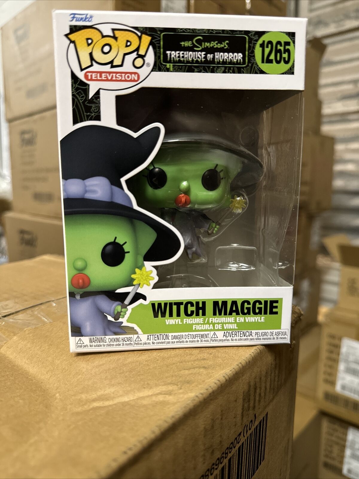 Funko Pop Vinyl: The Simpsons - Witch Maggie #1265 w/Protector