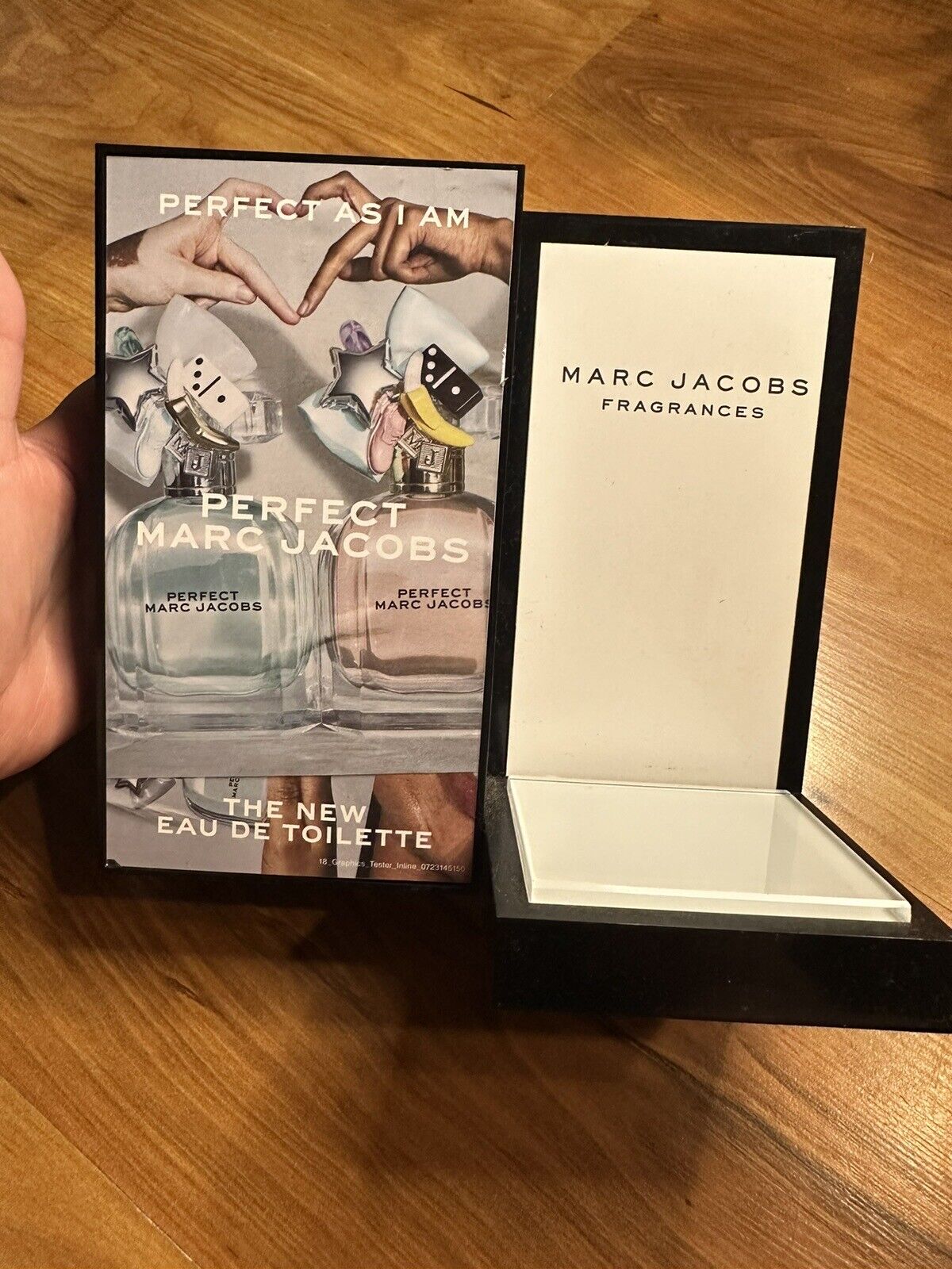 Marc Jacobs Perfect As I Am Display Perfect For Closet Or Vanity Authentic