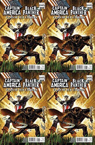 Captain America Black Panther: Flags of Our Fathers #1 (2010) Marvel - 4 Comics
