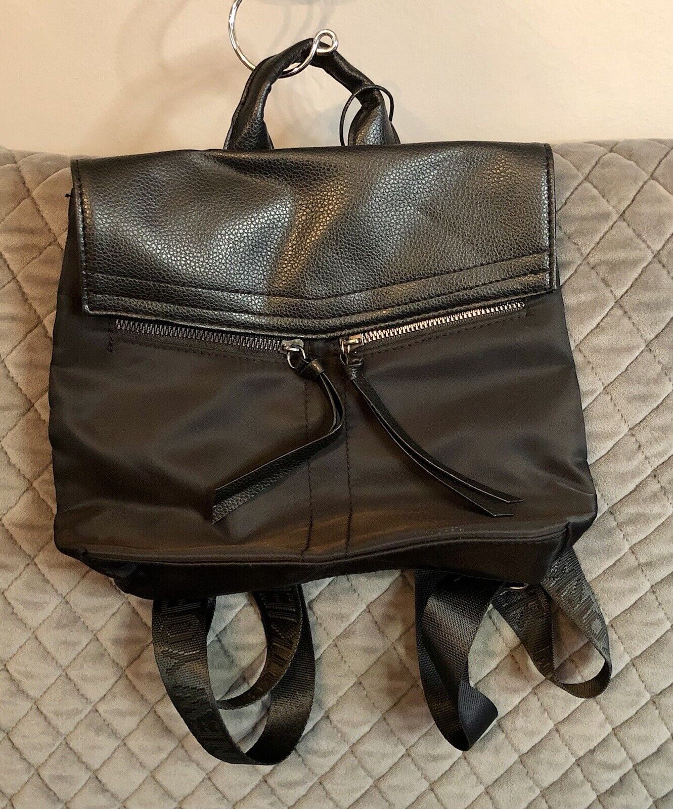 Botkier Black Small Backpack NWT