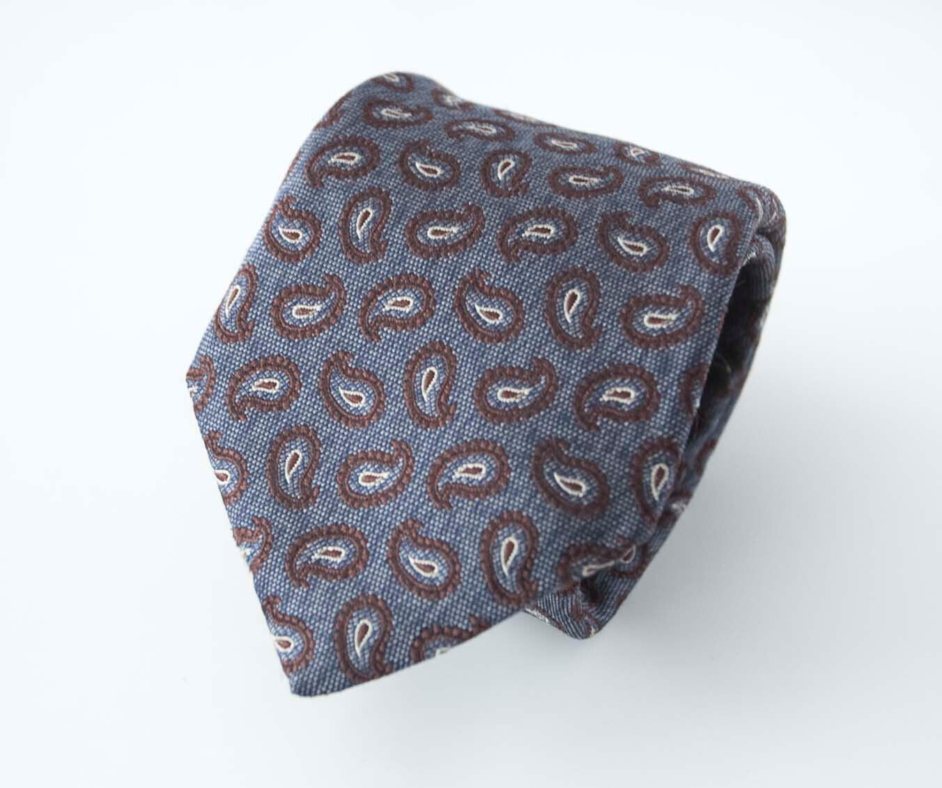 Canali Tie 100% Silk Paisley Made in Italy  *gD0331p