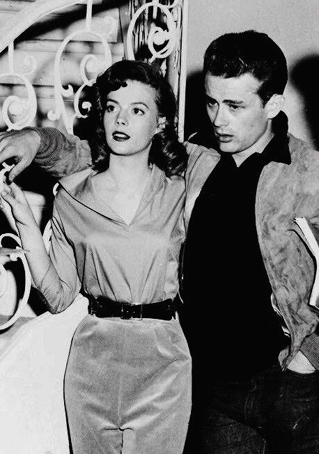 photo 10*15cm 4x6 INCH JAMES DEAN and NATALIE WOOD