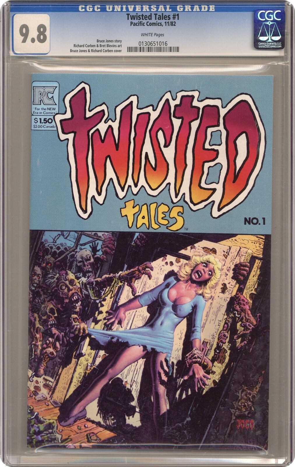 Twisted Tales #1 CGC 9.8 1982 0130651016