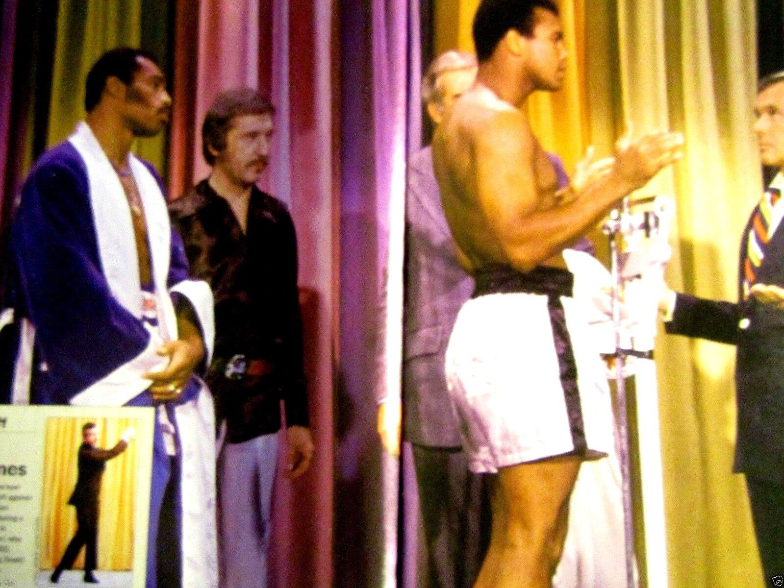  Muhammad Ali  Johnnie Carson-Ken Norton-Doc & Ed-Original Magazine Picture 9x11