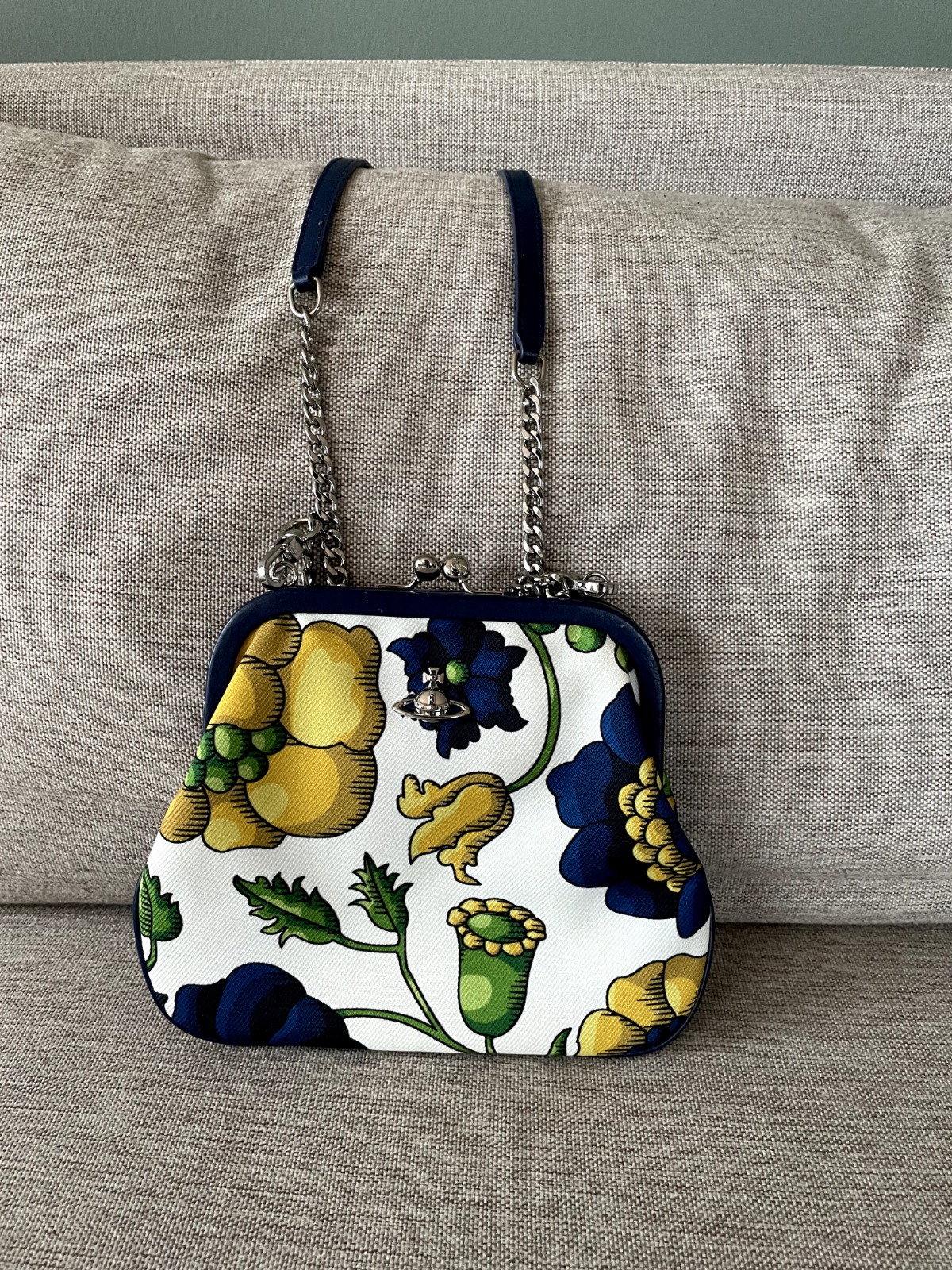 Vivienne Westwood floral granny frame bag