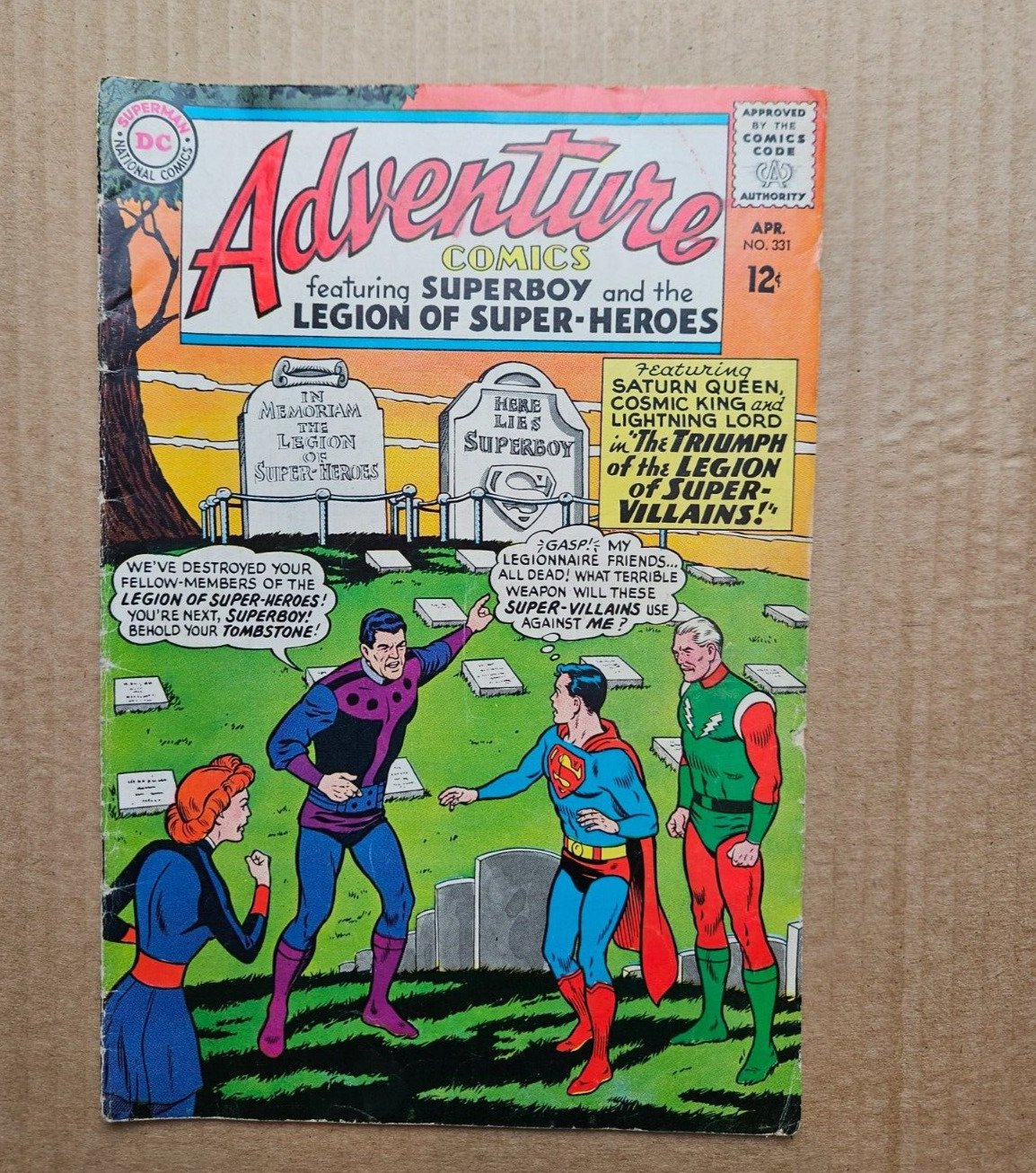 Adventure Comics #331 1965 (Superboy)