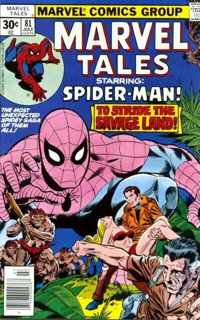 Marvel Tales (1964) #81 Reprints Amazing Spider-Man (1963) #103 VF-. Stock Image