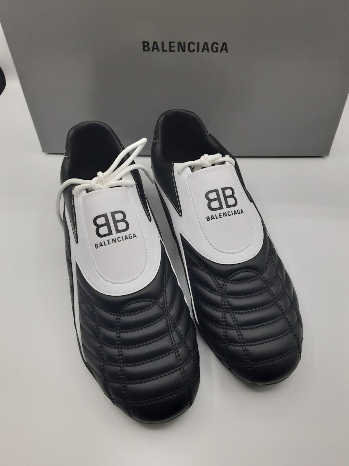 Balenciaga Zen logo print men\'s sneakers black/white EU 44 US 11 $650