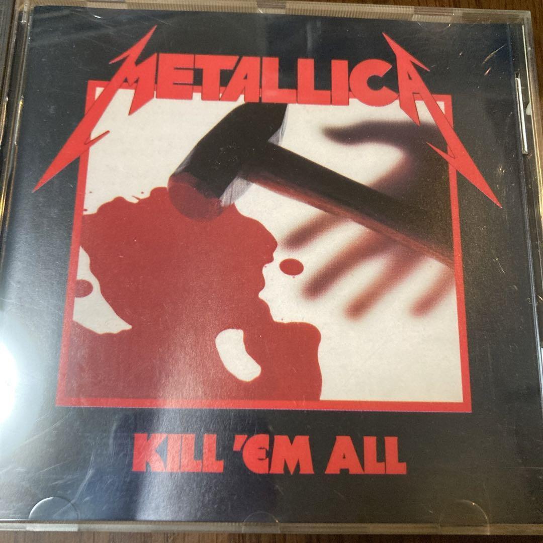 Super Rare Metallica Kill em all misprint edition
