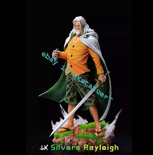LX max Studio One Piece Silvers Rayleigh Resin Statue in stock H29cm Anime