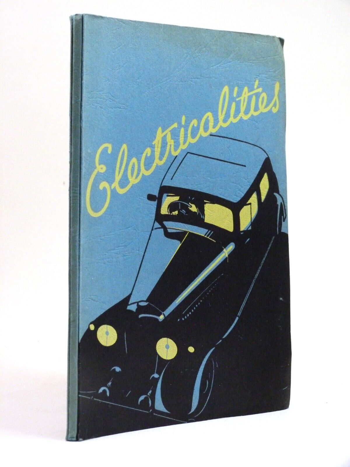 MOTORING: ELECTRICALITIES c1935 superb cover design, electrics JOSEPH LUCAS