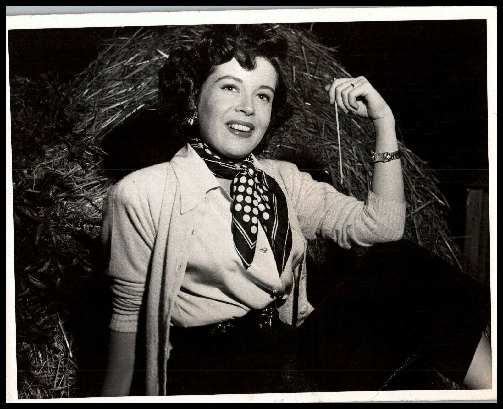 Hollywood Beauty GLORIA DE HAVEN 1950 STUNNING PORTRAIT SUMMER STOCK Photo 526