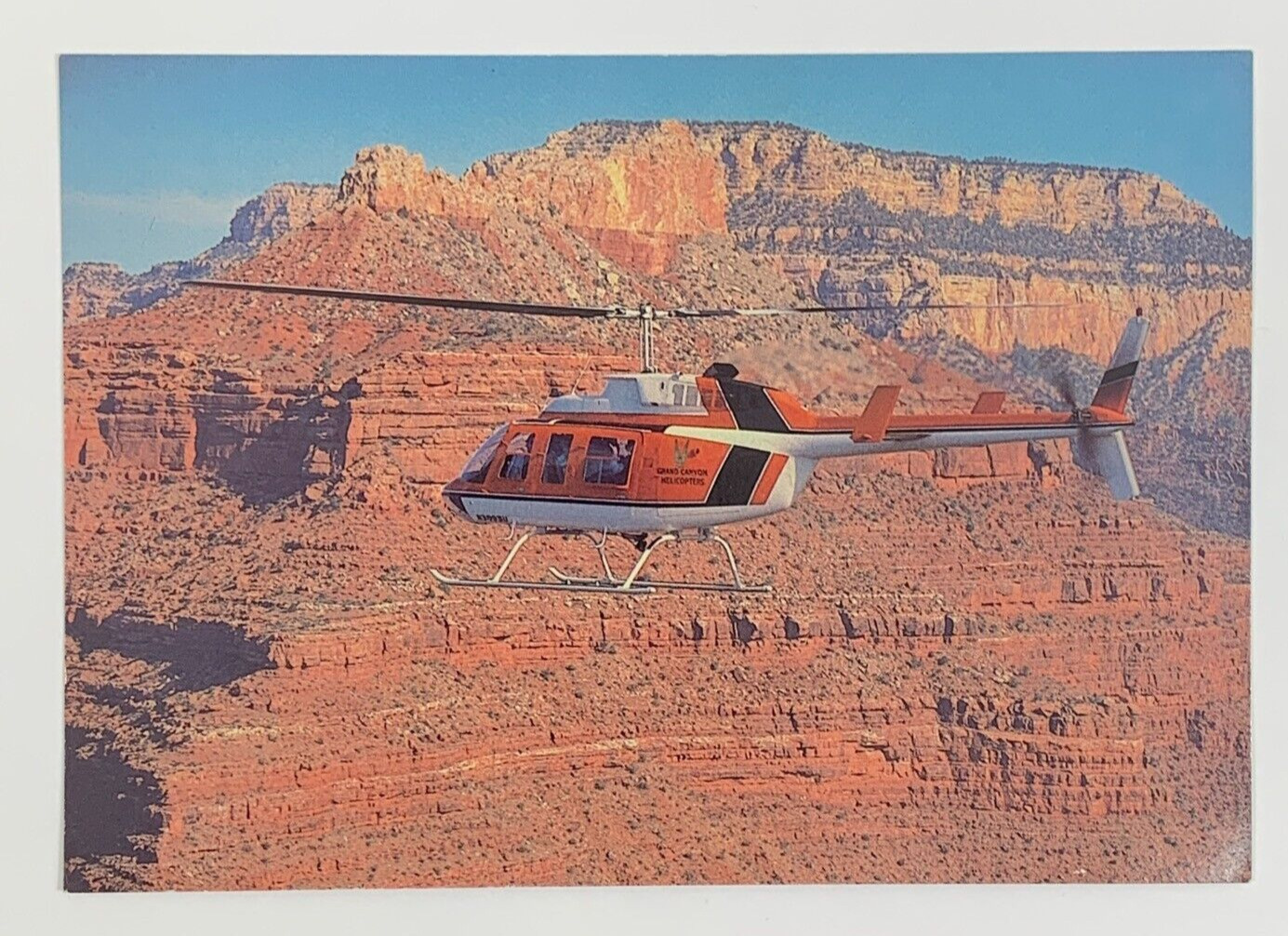 Grand Canyon Helicopters Tusayan Arizona Postcard Unposted